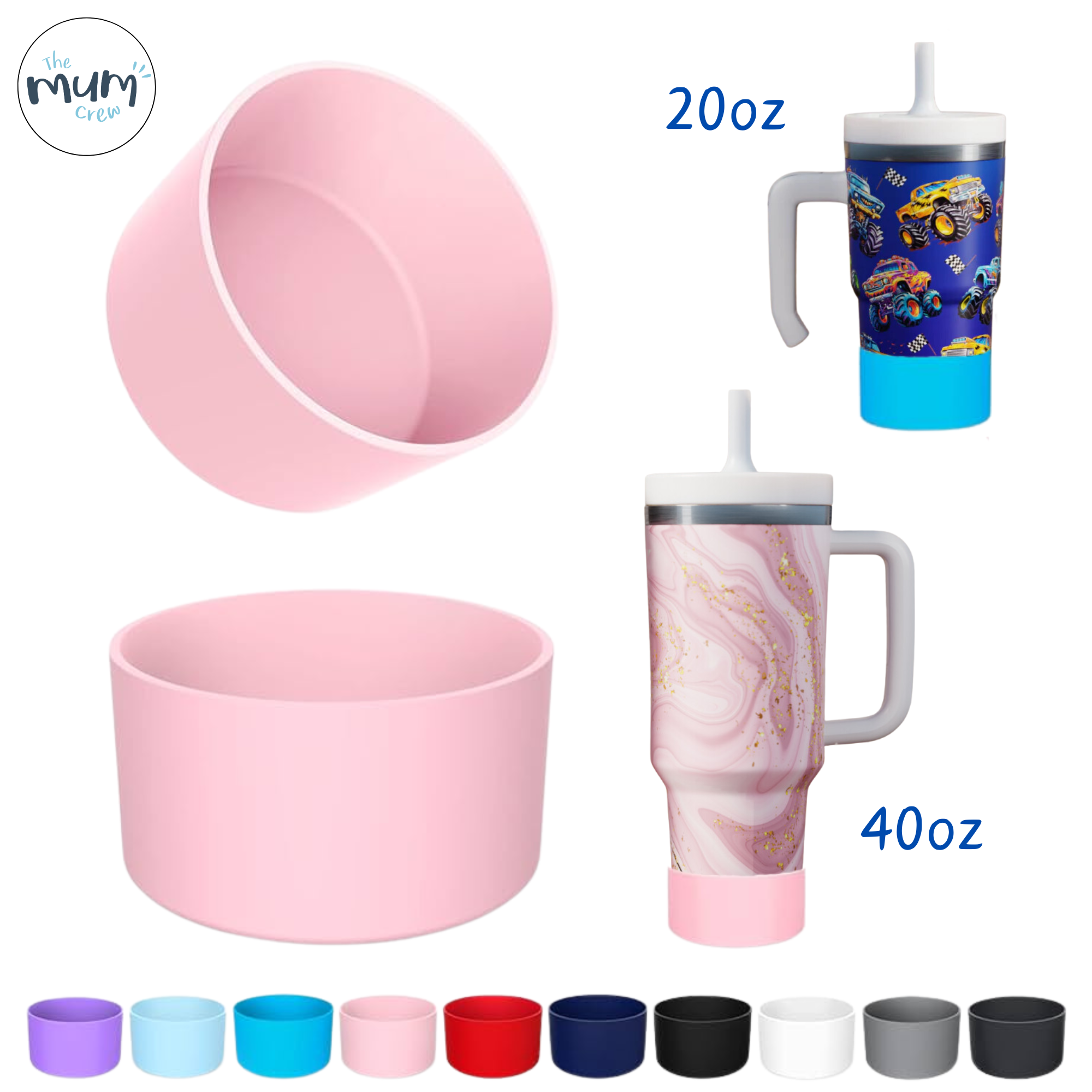 Protective Boot for 20oz Spill-Proof Kids Crewcups