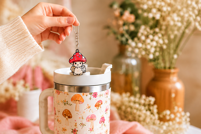 Cup charm close up