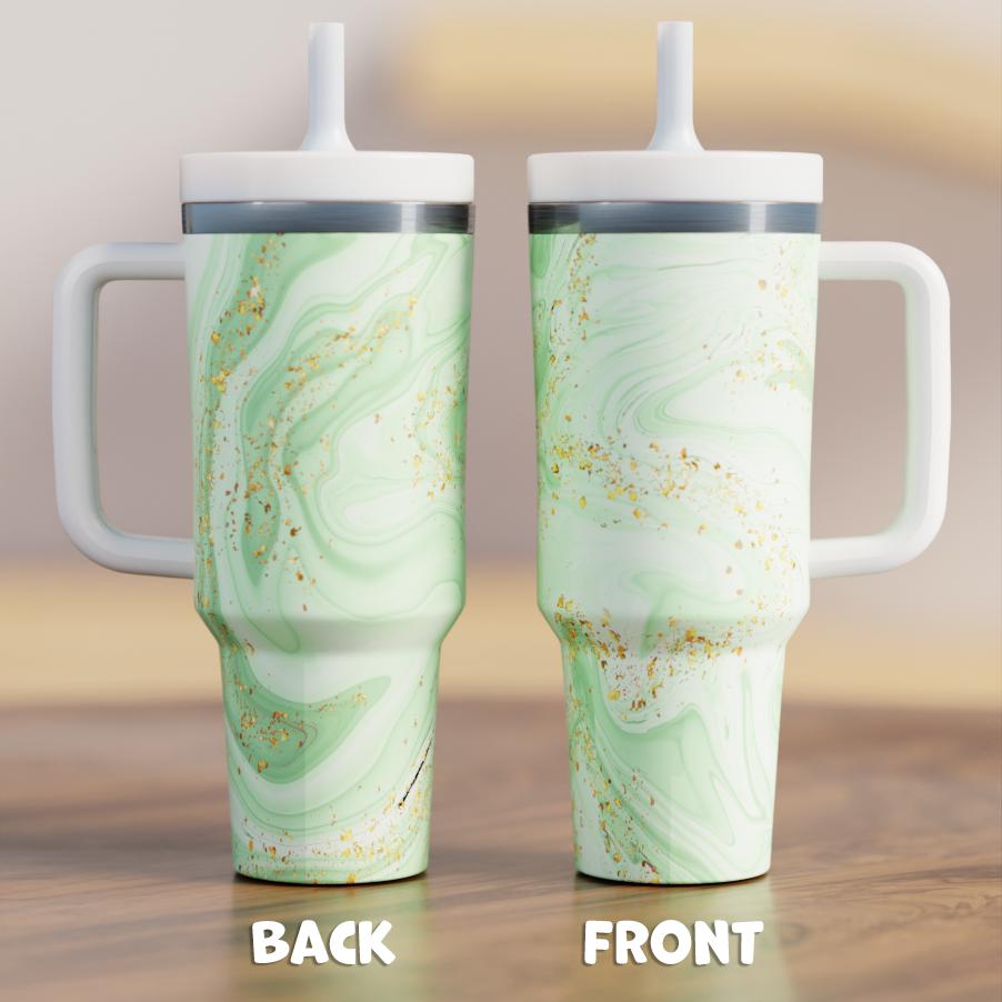 Agate Green Spill Proof Adult CREWCUP 40oz