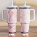 Agate Pink Spill Proof Adult CREWCUP 40oz