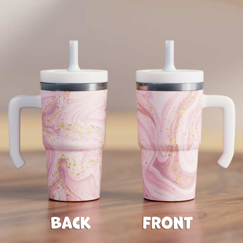 Agate Pink Spill Proof Kids CREWCUP 20oz