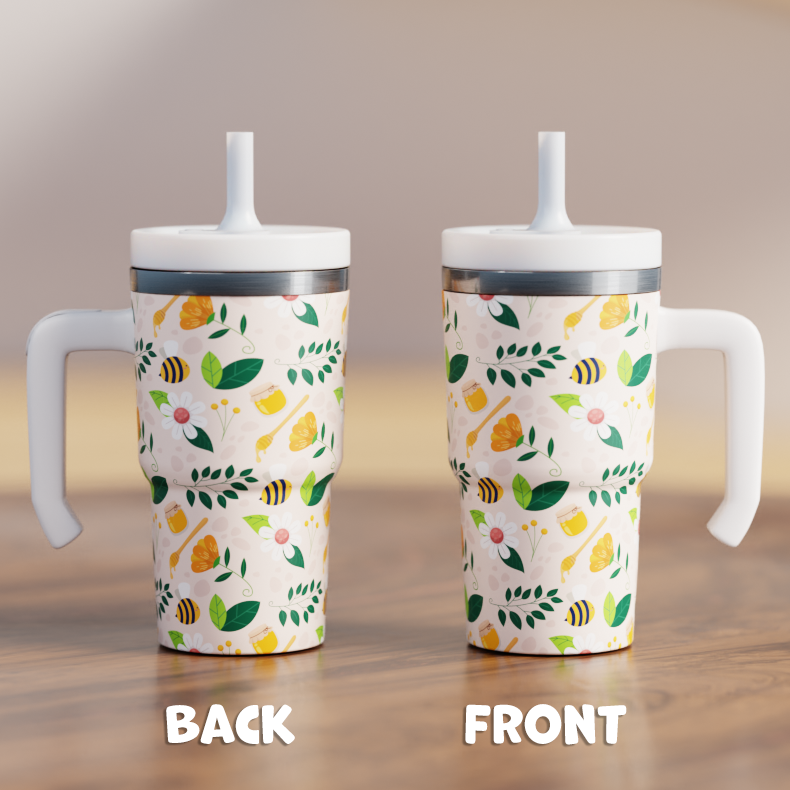 Bees Honey Spill Proof Kids CREWCUP 20oz