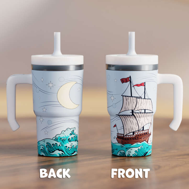 Ships Spill Proof Kids CREWCUP 20oz