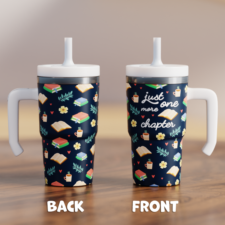 Book Reading Spill Proof Kids CREWCUP 20oz