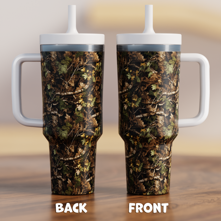 Camo Real Tree Spill Proof Adult CREWCUP 40oz