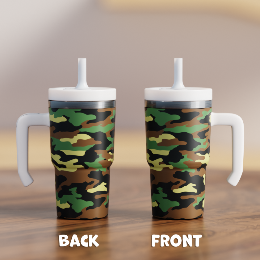Camo Regular Spill Proof Kids CREWCUP 20oz