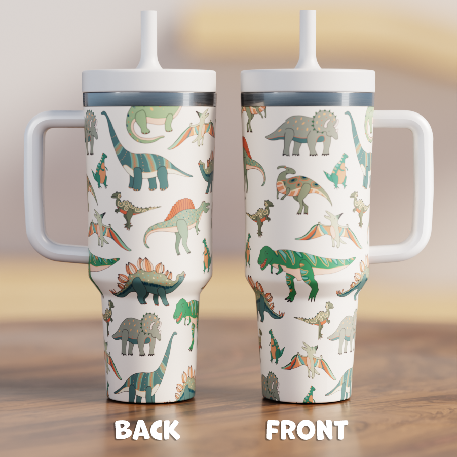 DINOSAURS 1 Spill Proof Adult CREWCUP 40oz