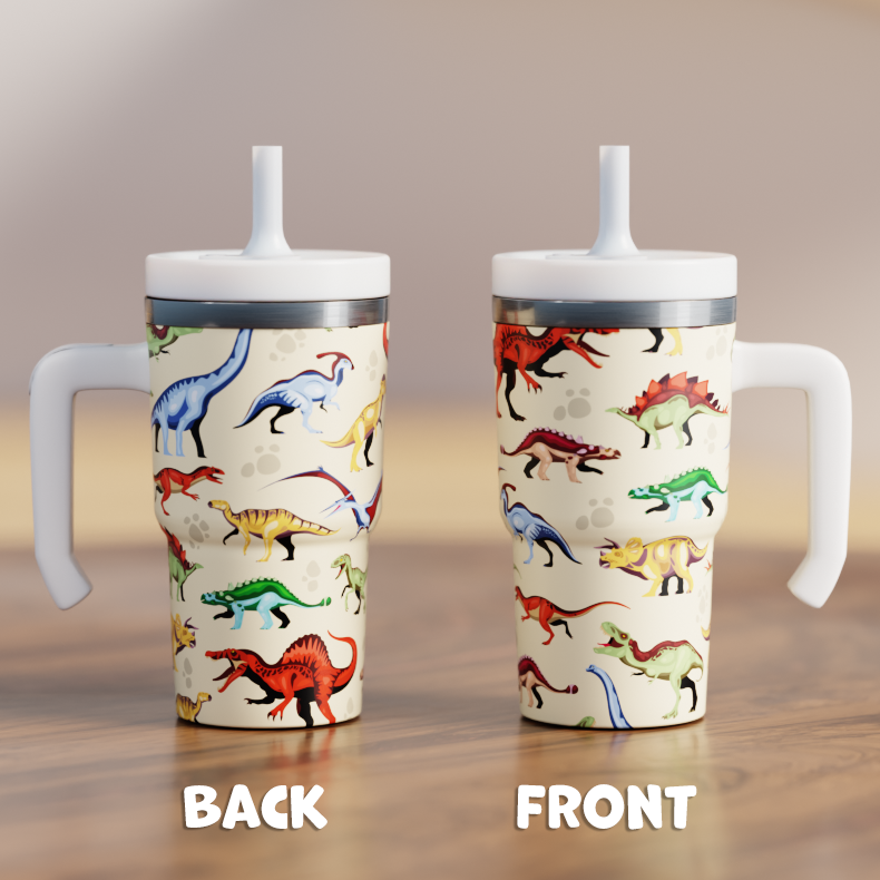 DINOSAURS 2  Spill Proof Kids CREWCUP 20oz