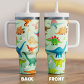 DINOSAURS 3 Spill Proof Adult CREWCUP 40oz