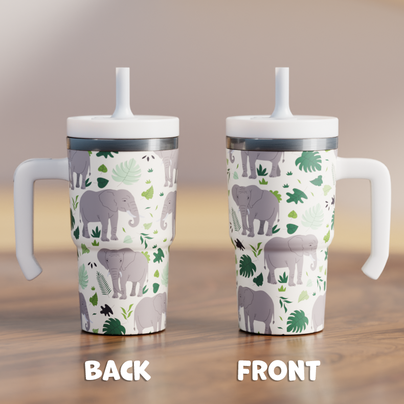 Elephant Spill Proof Kids CREWCUP 20oz