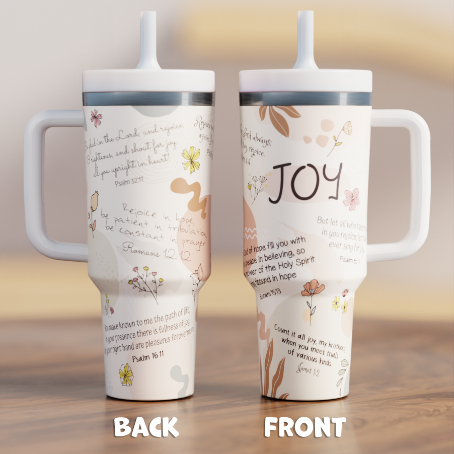 Bible Quotes Spill Proof Adult CREWCUP 40oz