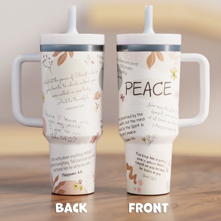 Bible Quotes Spill Proof Adult CREWCUP 40oz