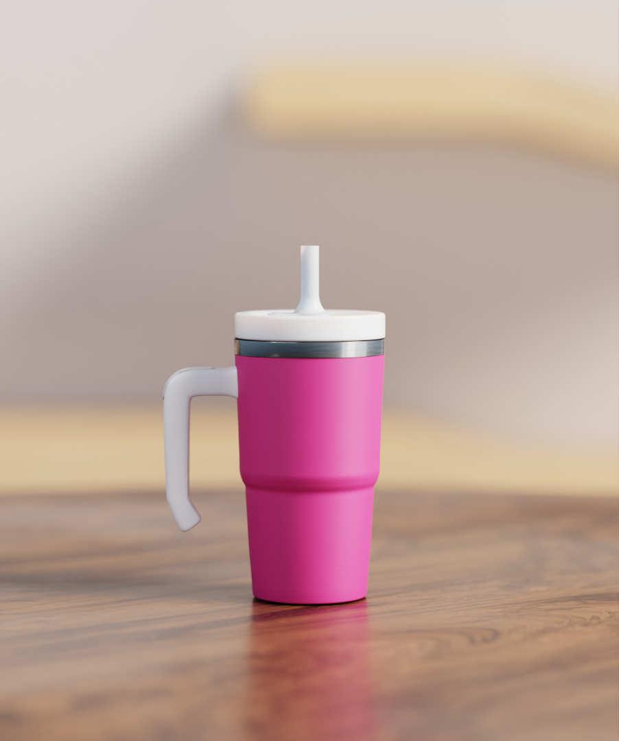 Fuchsia Spill Proof Kids CREWCUP 20oz