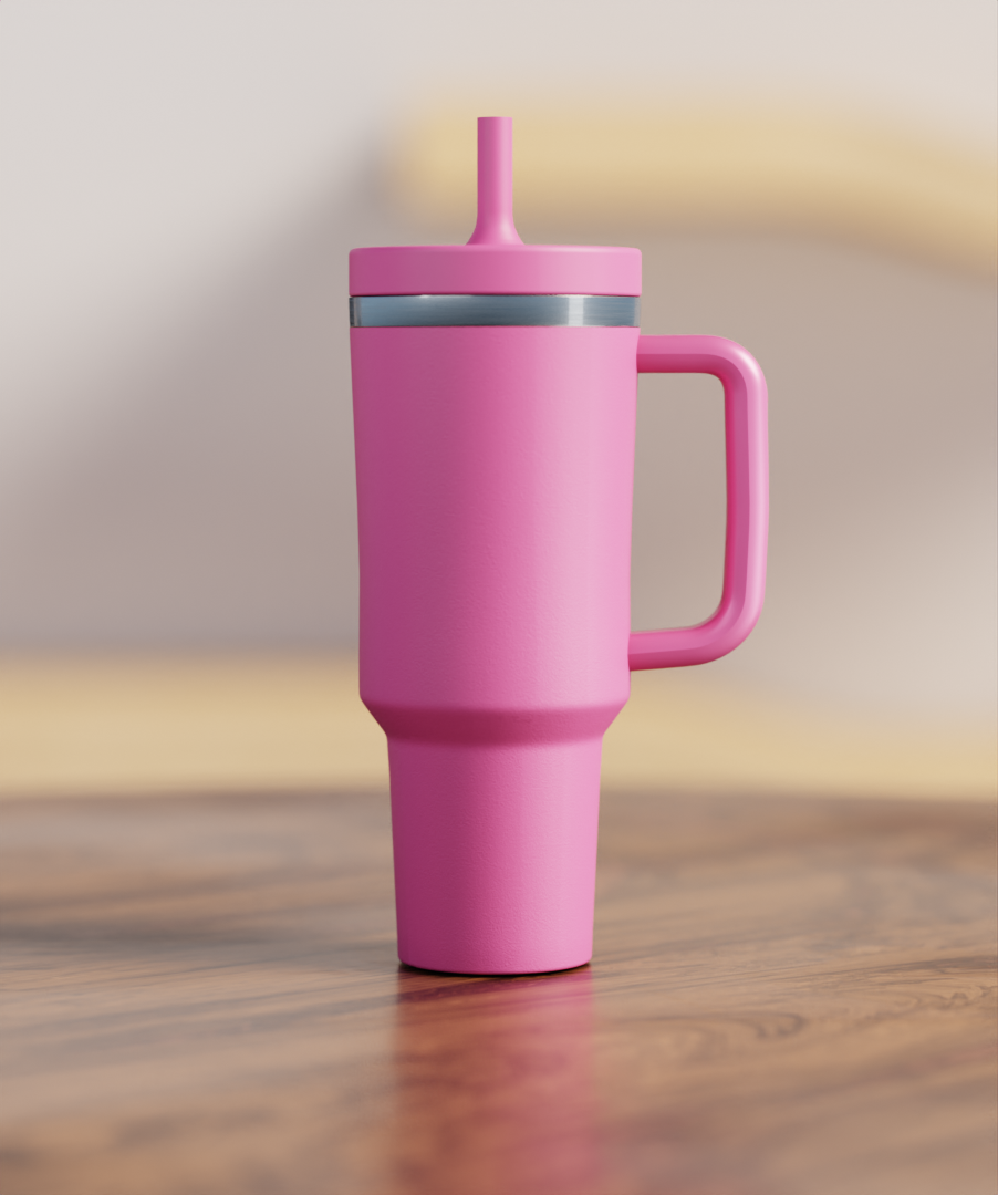 Fuchsia Spill Proof Adult CREWCUP 40oz