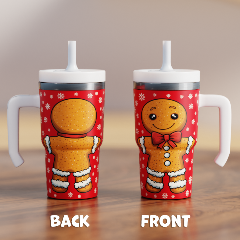 Ginger Bread Spill Proof Kids CREWCUP 20oz