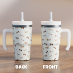 HORSES 2 Spill Proof Kids CREWCUP 20oz
