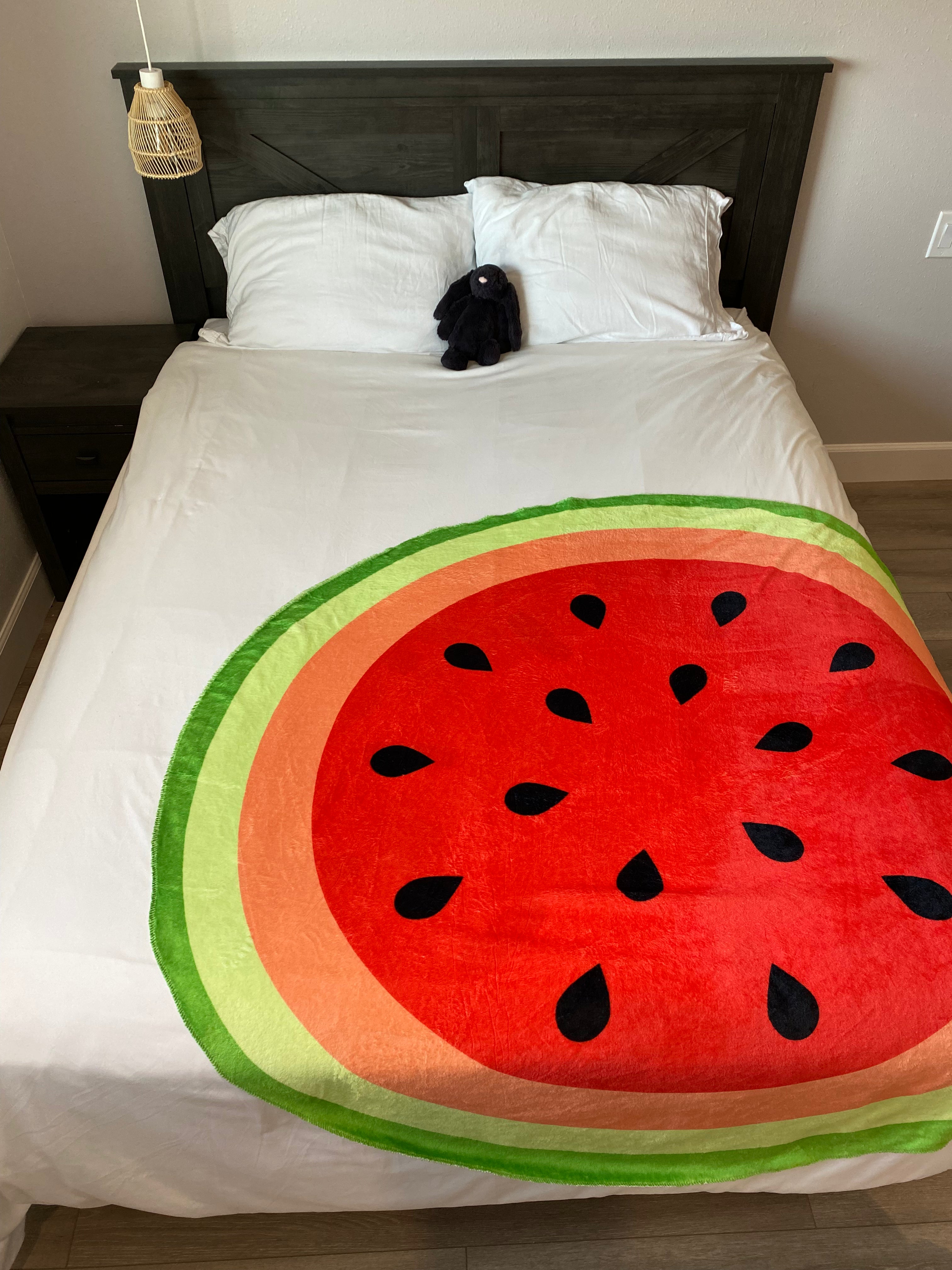 Double-Sided Watermelon / Kiwi Blanket