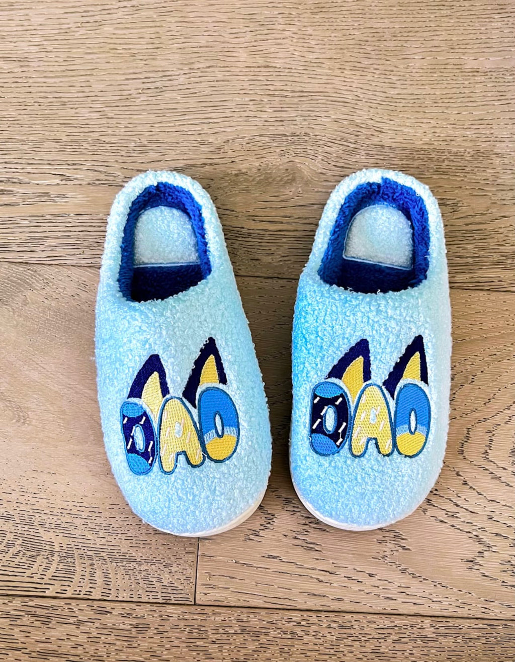 "DAD" Cozy Slippers
