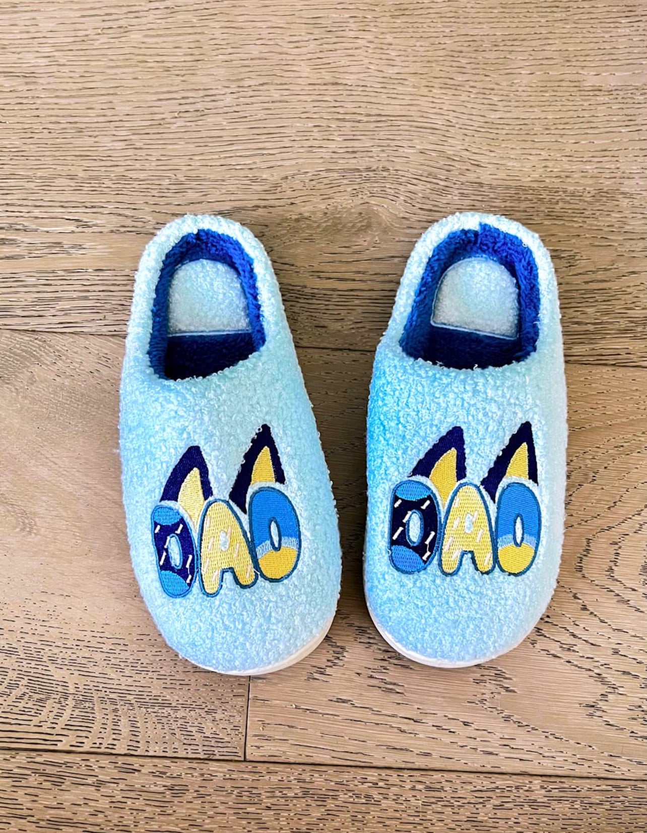 "DAD" Cozy Slippers