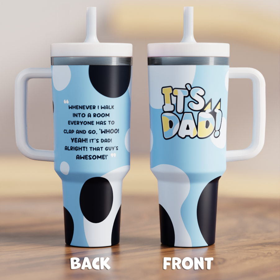 IT'S DAD CREWCUP 40oz