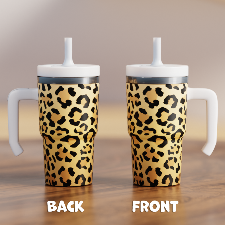Leopards Spill Proof Kids CREWCUP 20oz
