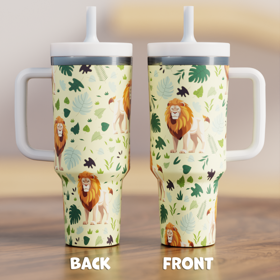 Lion Spill Proof Adult CREWCUP 40oz