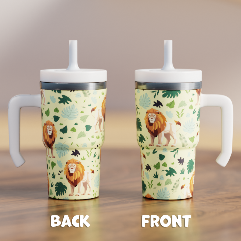 Lion Spill Proof Kids CREWCUP 20oz