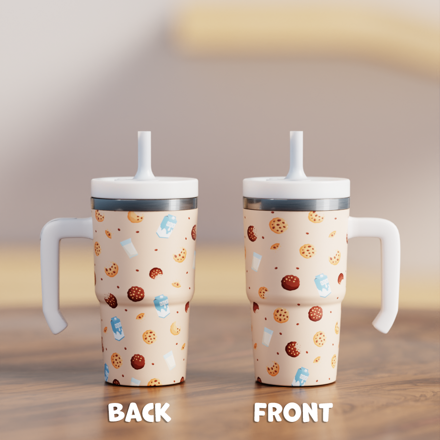 Milk & Cookies Spill Proof Kids CREWCUP 20oz