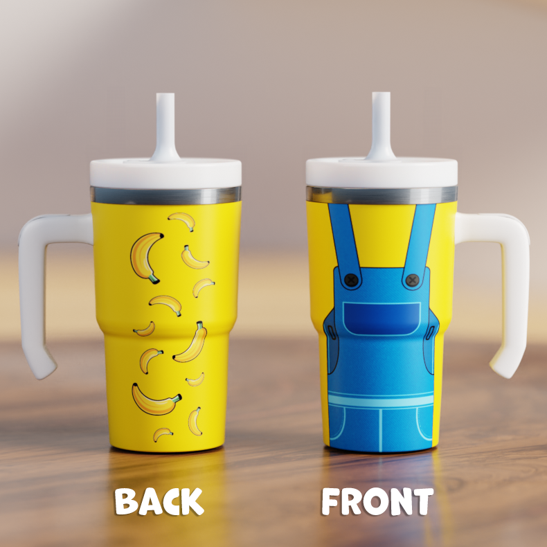 Yellow Worker Spill Proof Kids CREWCUP 20oz