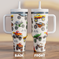 MONSTER TRUCKS 1 Spill Proof Adult CREWCUP 40oz