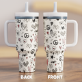 Peace & Love Spill Proof Adult CREWCUP 40oz