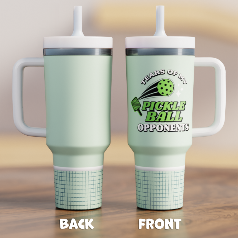 Pickleball Spill Proof Adult CREWCUP 40oz