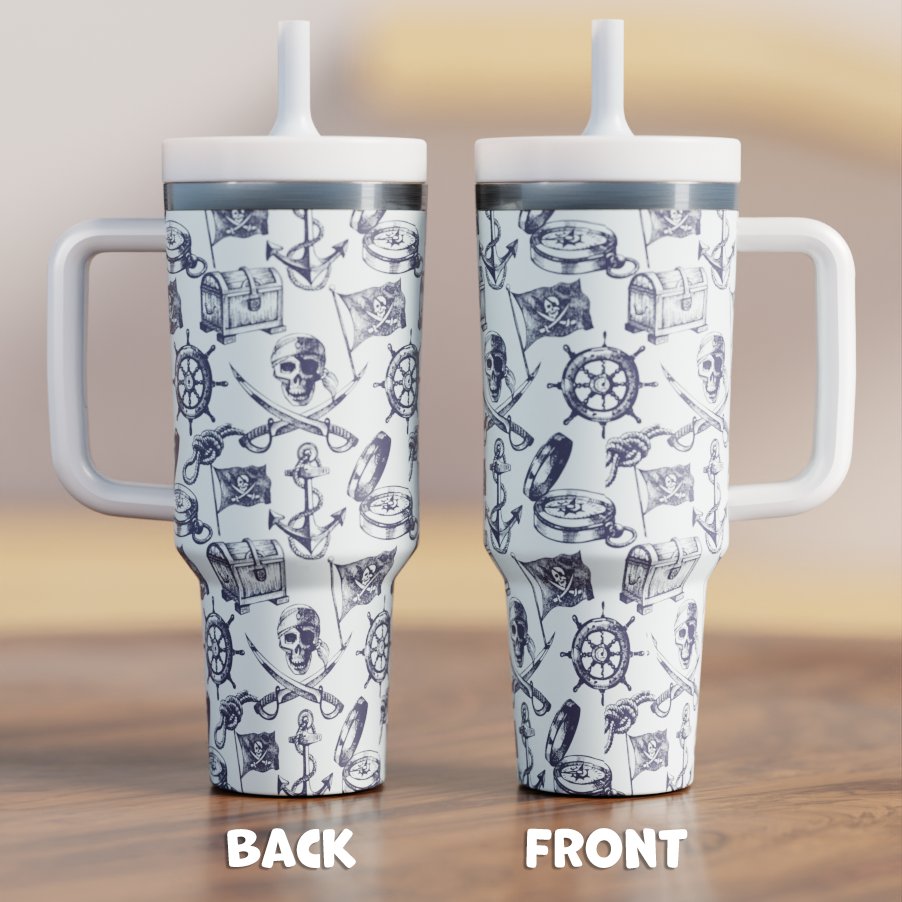Pirate Spill Proof Adult CREWCUP 40oz