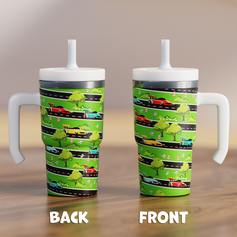 Racecar Spill Proof Kids CREWCUP 20oz