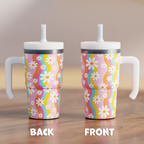 Flowers Spill Proof Kids CREWCUP 20oz