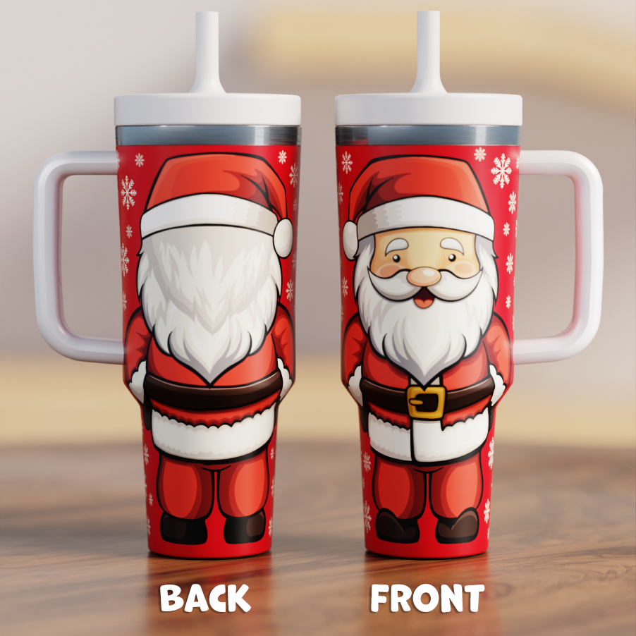 Santa Spill Proof Adult CREWCUP 40oz