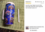 Monster Truck Spill Proof Kids CREWCUP 20oz