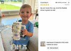 Dinosaur Spill Proof Kids CREWCUP 20oz