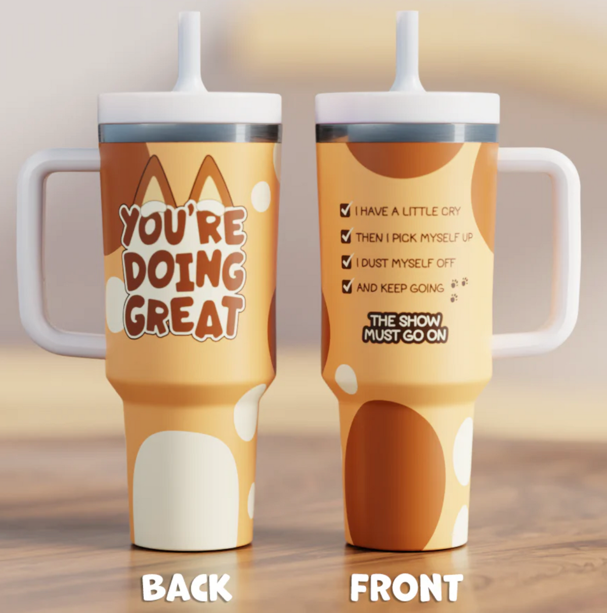 Get a BONUS Adult Spill-Proof Crewcup (40oz)