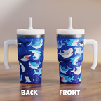 Sharks Spill Proof Kids CREWCUP 20oz