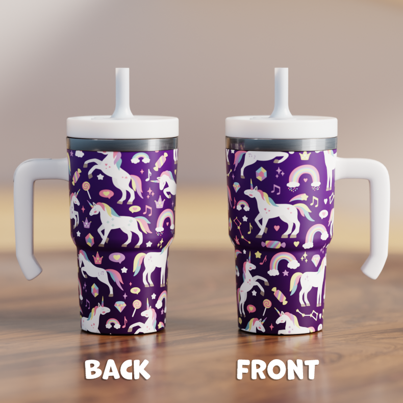 UNICORNS 2  Spill Proof Kids CREWCUP 20oz