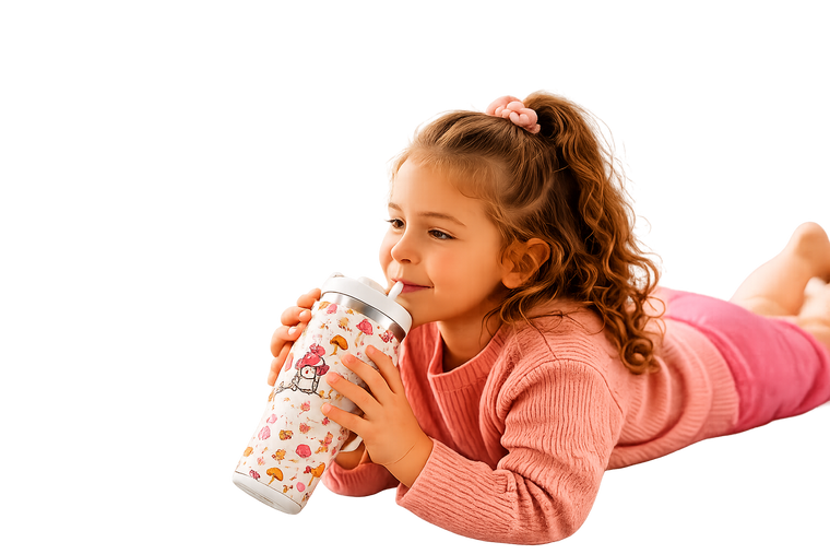 Child drinking from cup
