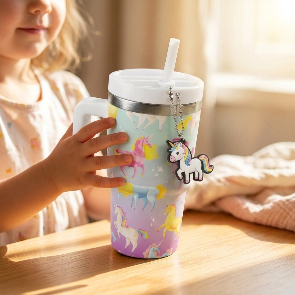 Spill Proof 20oz Charm Lid + FREE Charm