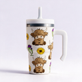 Highland Cow Spill Proof Kids CREWCUP 20oz