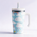 Cute Clouds Spill Proof Kids CREWCUP 20oz