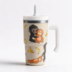 "Punch The Monkey" Spill Proof Kids CREWCUP 20oz