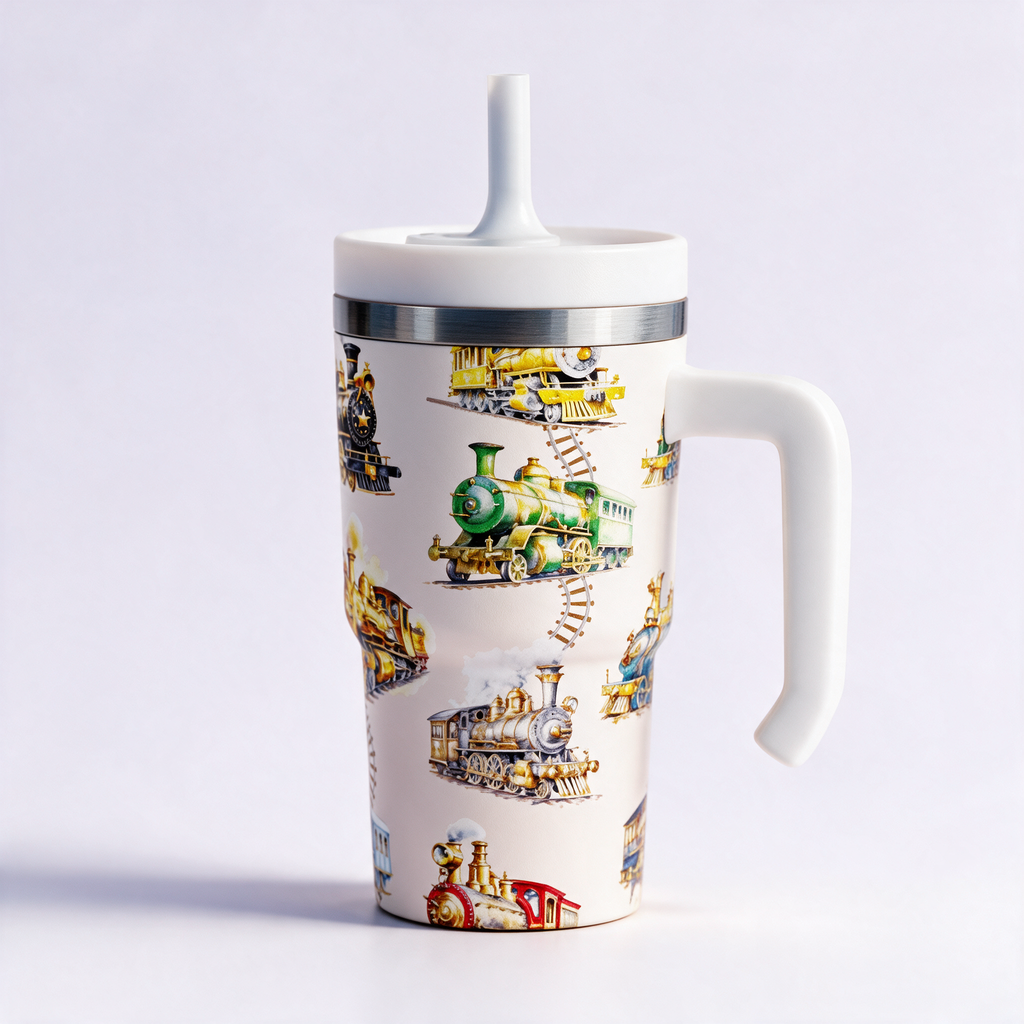 Trains Spill Proof Kids CREWCUP 20oz