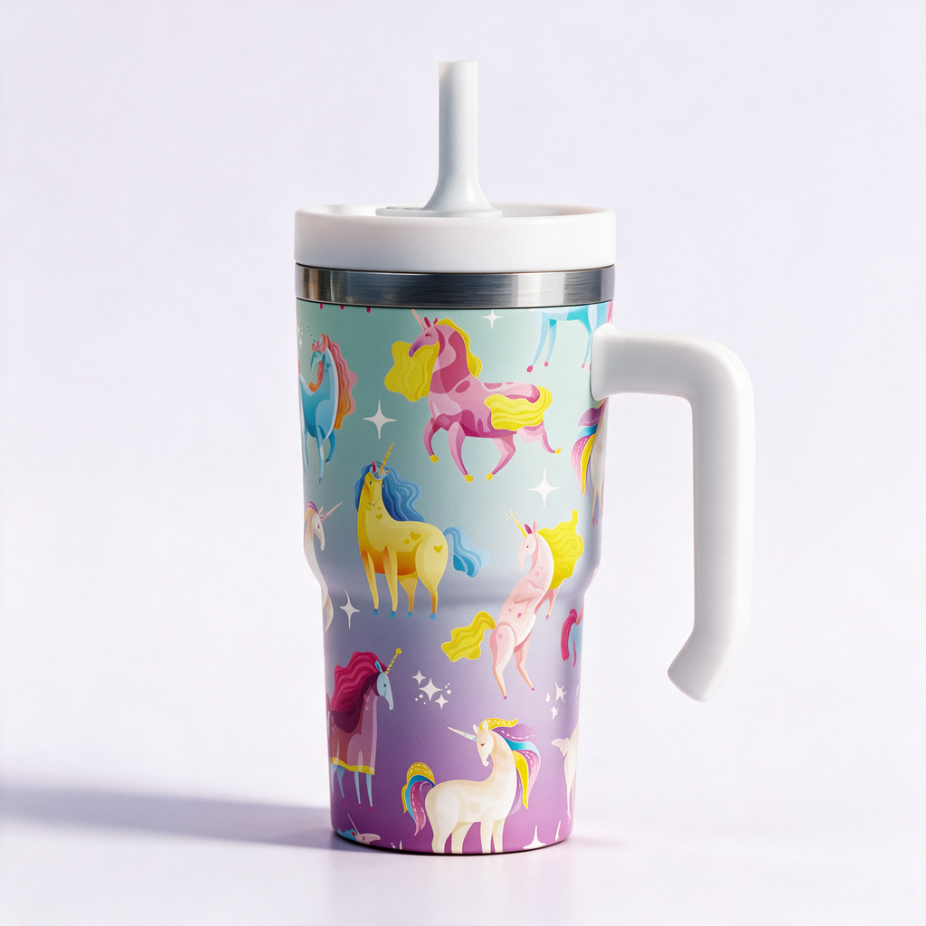 UNICORNS Spill Proof Kids CREWCUP 20oz