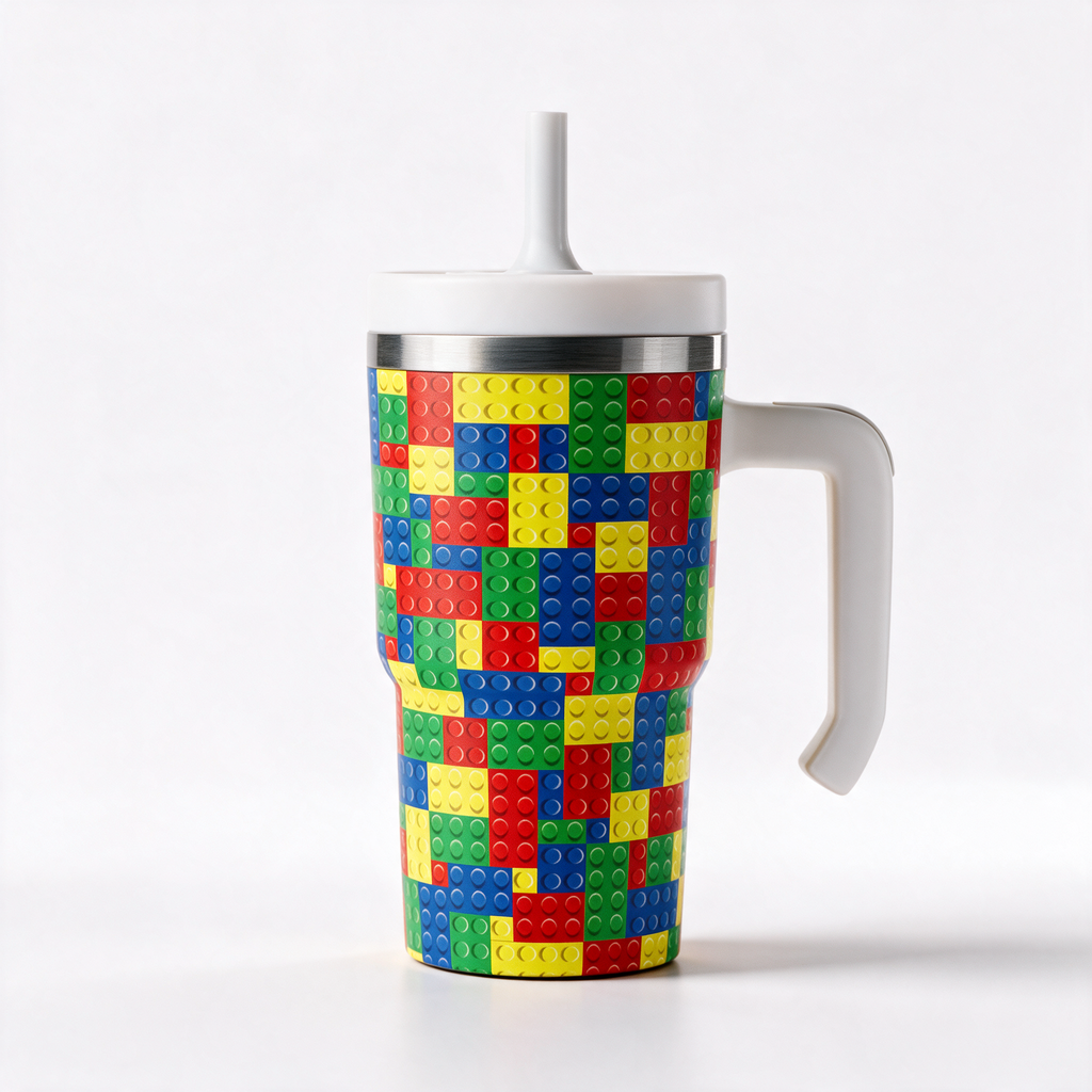 Bricks Spill Proof Kids CREWCUP 20oz