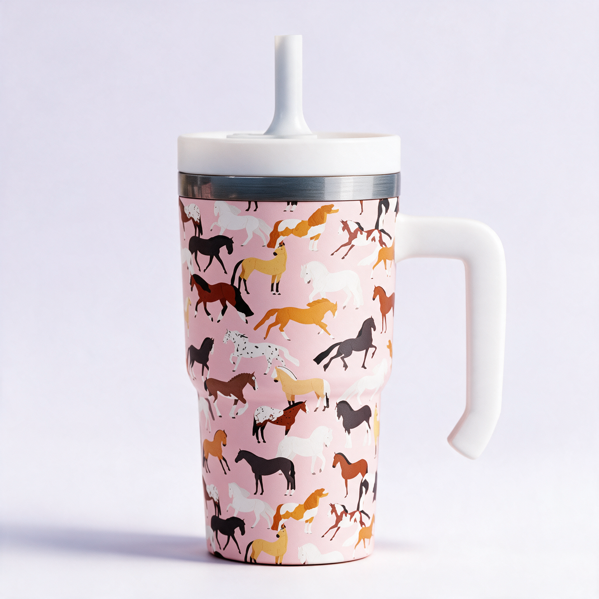 Horses Spill Proof Kids CREWCUP 20oz